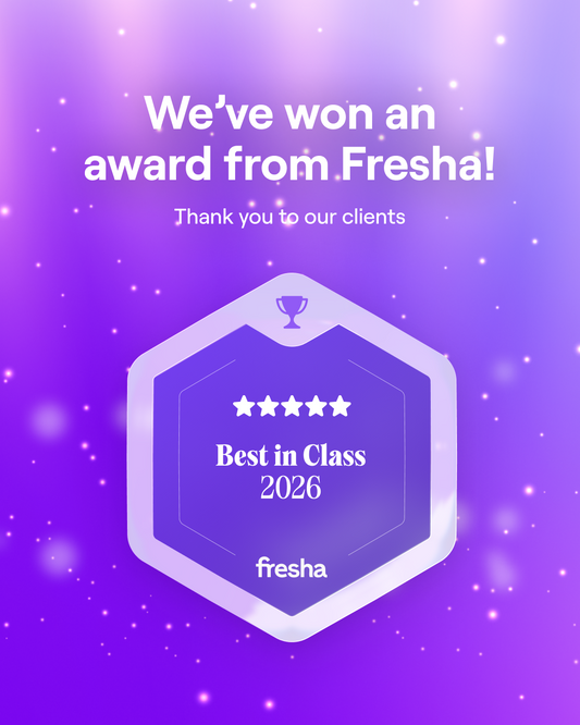 Fresha Best In Class Award 2025